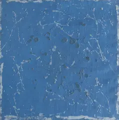 Virgil Preda, Constellation tout bleue, 1991, ulei pe pânză