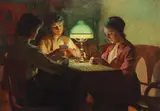 Ipolit Strâmbu, Jocul de cărți