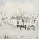 Constantin Piliuță, Iarnă pe strada Curcubeului