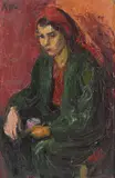 Iosif Iser, Odaliscă în verde