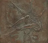 Ion Mândrescu, Le combat contre l'inertie, 1988, bronz