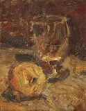 Rudolf Schweitzer–Cumpăna, Natură statică cu pahar și măr