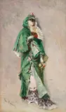 Theodor Aman, Dominoul verde