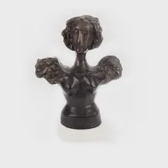 Isis (zeița fidelității femeii față de soț) by Ion Irimescu, bronz, offered Sep 2015