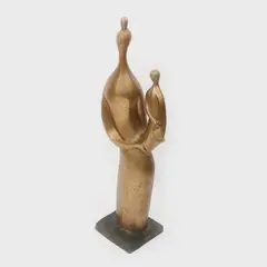 Maternitate by Ion Irimescu, 1989, bronz, sold Sep 2015