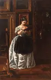 Theodor Aman, La şevalet