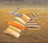 Gheorghe Firică, Drumuri spre nicăieri, 1990, ulei pe pânză