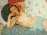 Intimitate by Octavian Angheluță, ulei pe pânză, sold Apr 2015