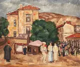 Dumitru Ghiață, Zi de târg la Balcic