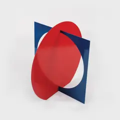 Ingo Glass, Freedom, 1996, varnished aluminium