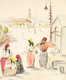 Constantin C. (Ali-Baba) Constantinescu, Tătăroaice la cișmea
