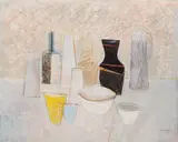 Constantin Blendea, Still life with black vase