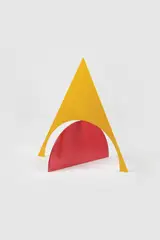 Ingo Glass, Hommage to the Crescent, varnished aluminium