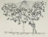 Vasile Celmare, Visul muzicantului, litografie
