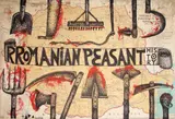 Sorin Tara, Rromanian Peasant History, marker negru și vopsea roșie pe hartă veche