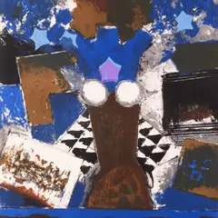 Alo Hoidre, Muusa, 1987, Litograafia