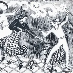 Mart Pärt, Surmatants, 1919, Tušš, paber