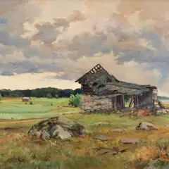 Boris Ottenberg, Toolse rand, 1933, Õli, lõuend