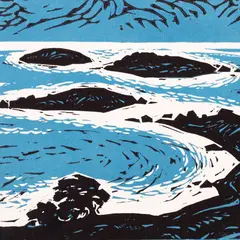 Ilmar Torn, Laiud, 1966, Linoollõige
