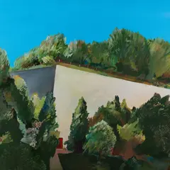 Andres Tolts, Hirvepark, 1971, Õli, vineer