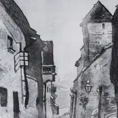 Evald Okas, Tänav, 1961, Söövitus