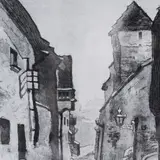 Evald Okas, Tänav, 1961, Söövitus