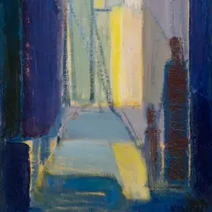 Eugeni Noormägi, Kompositsioon figuuridega, 1960ndad, Õli, lõuend