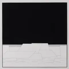 Leonhard Lapin, Maja mere ääres, 1973, Tušš, guašš, paber