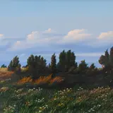 Toomas Vint, Õhtu, 1982, Õli, lõuend