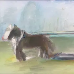 Peeter Mudist, Kündja, 1981, Õli, lõuend