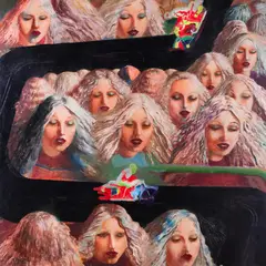 Tiit Pääsuke, Mäng, 1973, Õli, vineer