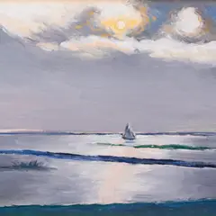 Felix Randel, Meri, 1975, Õli, vineer