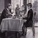 Richard Kaljo, Illustratsioon O. Lutsu teosele "Suvi" (Rajal)