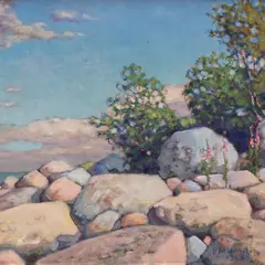 Karl Murakin, Rannamotiiv, 1963, Õli, vineer