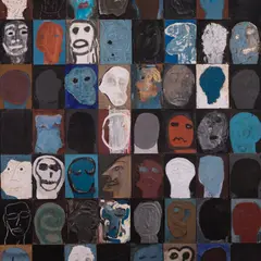 Alice Kask, 8 x 7, 1997, Segatehnika, papp