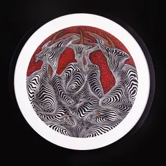 Venus by Regina-Mareta Soonsein, 2025, Linoollõige, sold Apr 2025