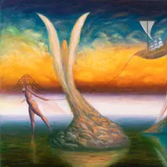 Einar Vene, Kolm inglit, 2008, Õli, lõuend