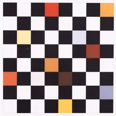 Leonhard Lapin, Partii VII / 12A, 2009, Siiditrükk