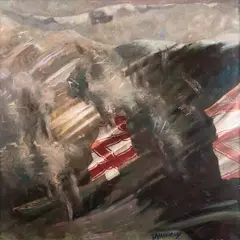 Rein Tammik, Vaatepunkt, 1991, Õli, lõuend