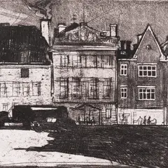 Olev Soans, Raekoja plats, 1962 - 1963, Söövitus