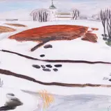 Olga Terri, Urvaste kirik, 1967, Õli, masoniit