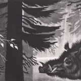 Kaljo Põllu, Eesti maastik A, 1976, Metsotinto