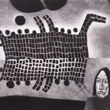 Kaljo Põllu, Legend (sarjast "Kodalased"), 1974, Metsotinto