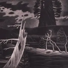 Kaljo Põllu, Eesti maastik, 1988, Metsotinto