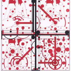 Leonhard Lapin, Naine-masin XIV C, 1976 - 2016, Siiditrükk