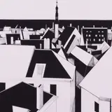 Leonhard Lapin, Vana Tallinn VI, 2004, Litograafia