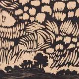 Voldemar Kangro-Pool, Kõrge taevas, 1922 - 1924, Puulõige