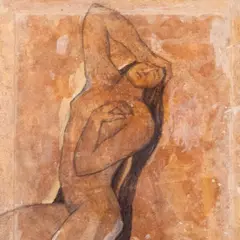 Kristjan Raud, Hüljatu, 1927 - 1933, Pliiats, guašš, paber papil