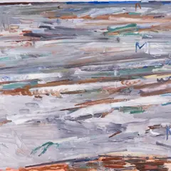 Henn Roode, Meri, 1966, Õli, papp