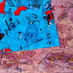 Endel Kõks, Abstraktne kompositsioon, 1963, Õli, lõuend